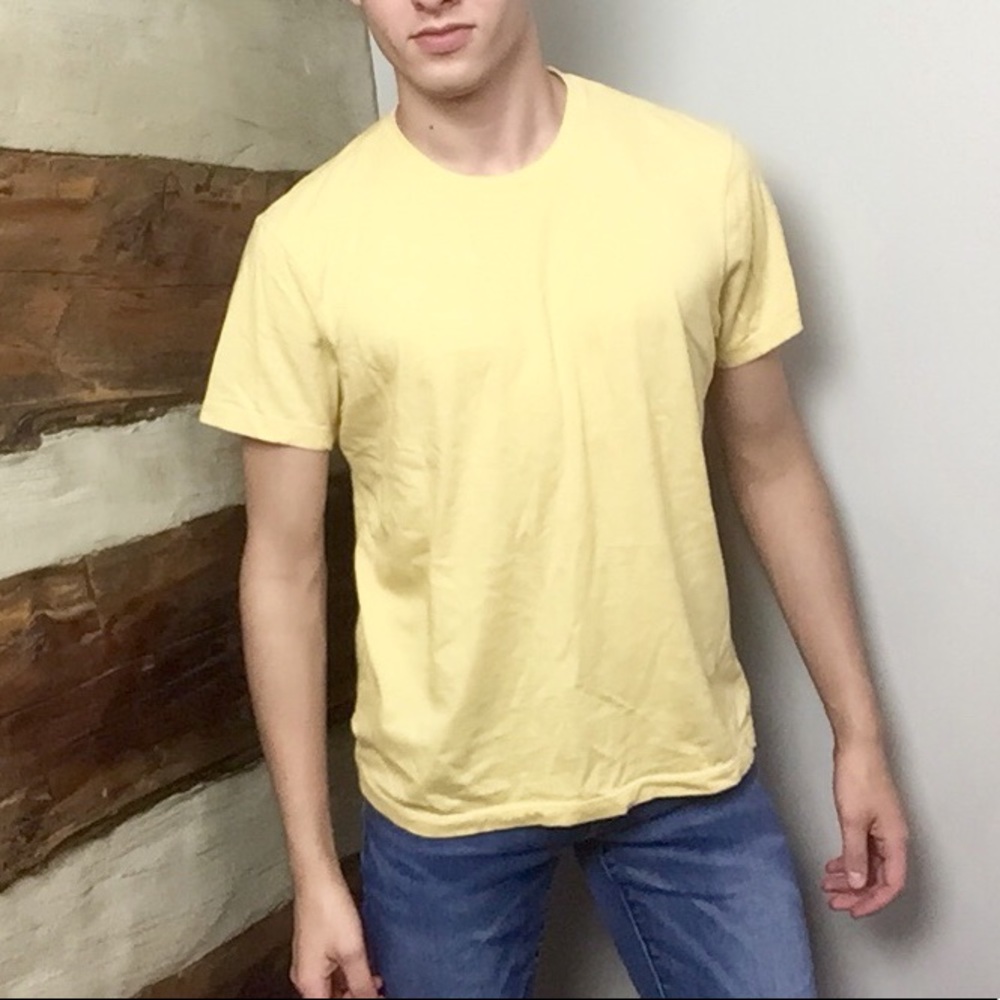 J. Crew Yellow T-Shirt